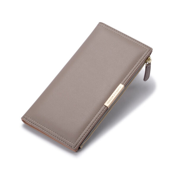Geldbörsen Und Taschen Mode Einfarbig PU Geldbörse Universal #3359 – Bild 3