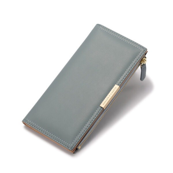 Geldbörsen Und Taschen Mode Einfarbig PU Geldbörse Universal #3359 – Bild 4