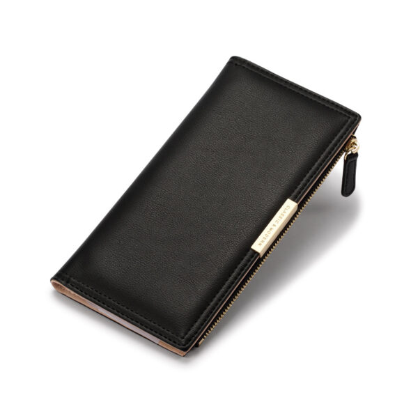 Geldbörsen Und Taschen Mode Einfarbig PU Geldbörse Universal #3359 – Bild 5